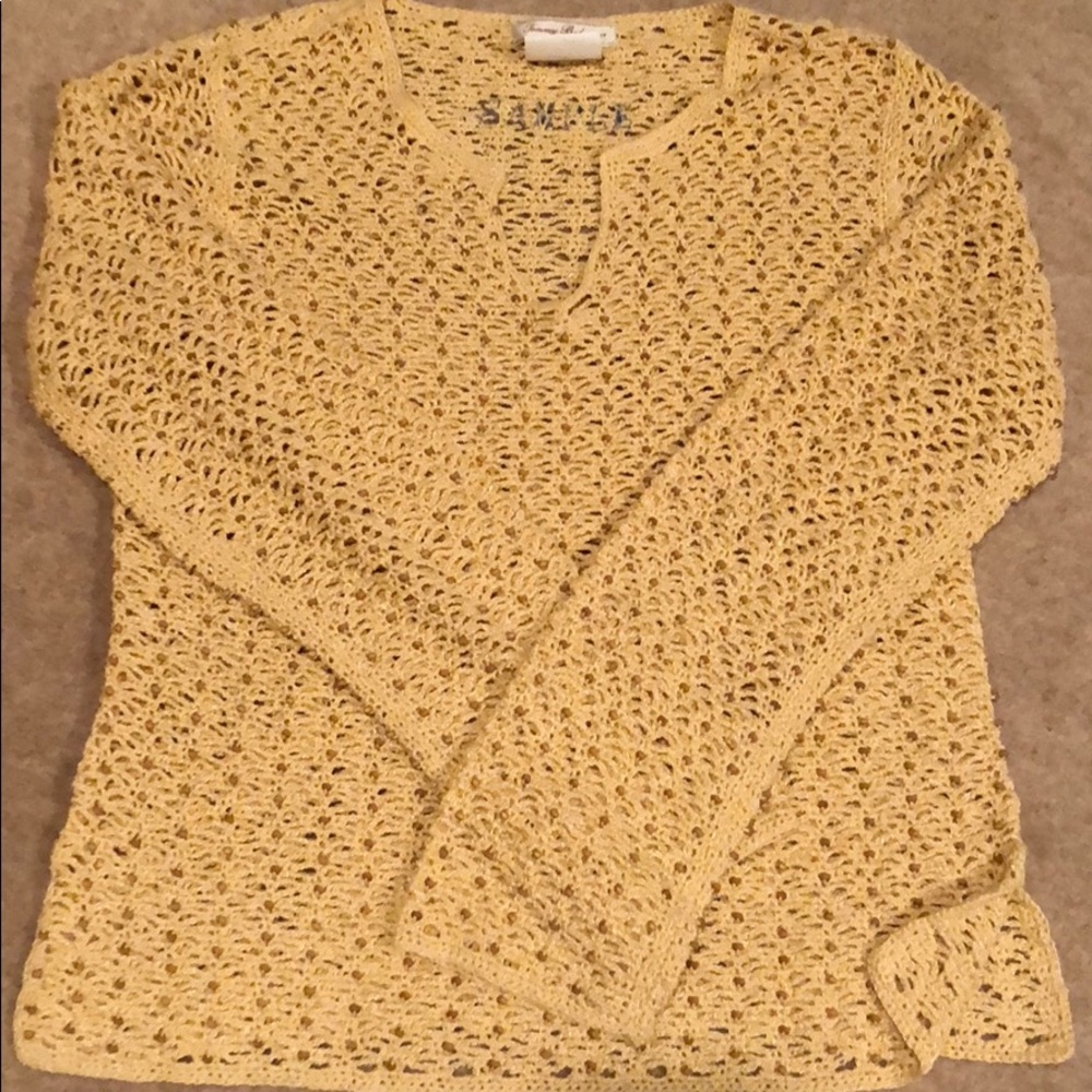 TOMMY BAHAMA  -  Beaded knit Top